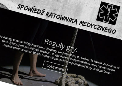Spowiedź Ratownika Medycznego